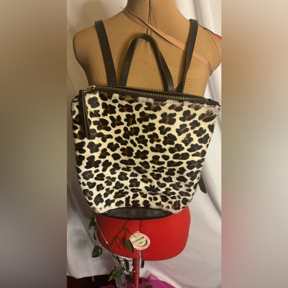 Eleven Thirty Handbags - Eleven Thirty Leopard Print Women's Backpack
